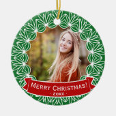 Speciaal feestdag met feestelijke feestdag met pre keramisch ornament (Voorkant)