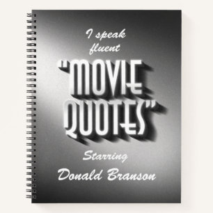 Speciaal filmprijsjournaal notitieboek