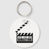 Speciaal filmregisseur Clapboard Clapboard Clapboa Sleutelhanger (Voorkant)