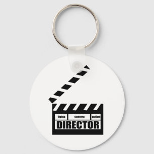 Speciaal filmregisseur Clapboard Clapboard Clapboa Sleutelhanger