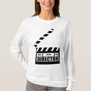 Speciaal filmregisseur Clapboard Clapboard Clapboa T-shirt