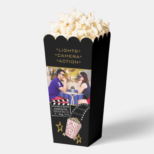 Speciaal filmster Aangepast filmfilmfilmthema Bedankdoosjes (Popped)