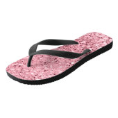 Speciaal Flipflop Sandals Roos Gold Glitter Teenslippers (Schuin)