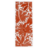Speciaal Floral design in Herfst Rust Gift Bag Wijn Cadeautas (Achterkant)