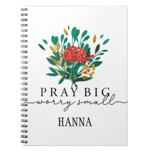 Speciaal Floral Prayer Motivatie Notitieboek