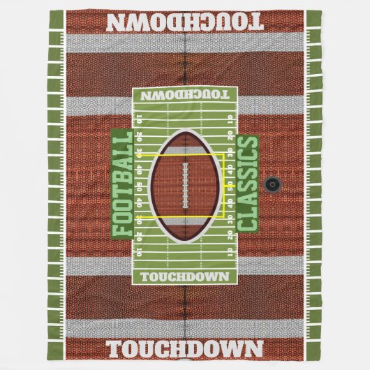 Speciaal Football Classics Fleece Blanket (Voorkant)