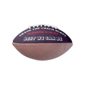 Speciaal Football Coach Team Foto Dank u (Gedraaid 90)