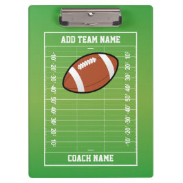 Speciaal Football veldecoach Klembord