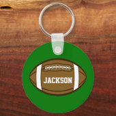 Speciaal Football voor jongens die van sport houde Sleutelhanger (Voorkant)