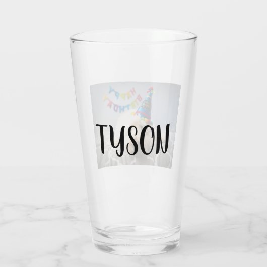 Speciaal foto Drink glas (Achterkant)