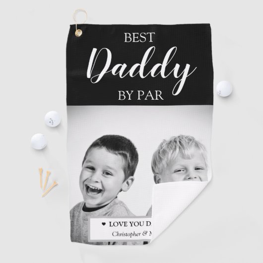 Speciaal foto- en berichtgulden Hoesje Golfhanddoek (Insitu)