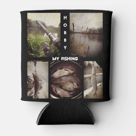 Speciaal fotoalbum voor de visserij. multomap met  blikjeskoeler (Voorkant)