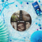 Speciaal fotoalbum voor de visserij. multomap met  papieren bordje (Feest)