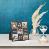 Speciaal fotocollage Unieke Pet Memorial Fotoplaat (Insitu)