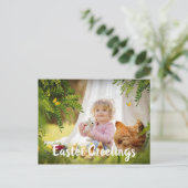 Speciaal fotopaasprogramma-Briefkaart Briefkaart (Staand voorkant)