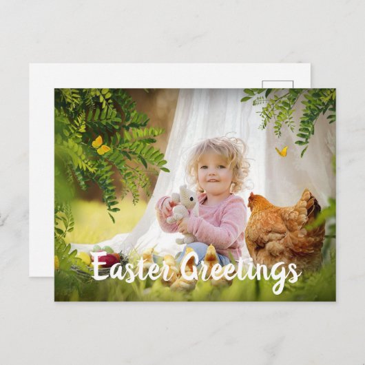 Speciaal fotopaasprogramma-Briefkaart Briefkaart (Voorkant / Achterkant)