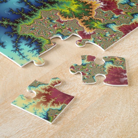 Speciaal - Fractale kunst Legpuzzel (Zijkant)