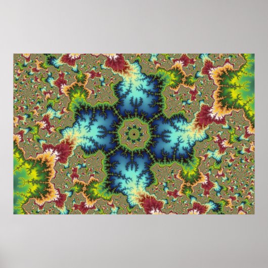 Speciaal - Fractale kunst Poster (Voorkant)