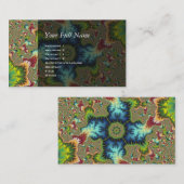 Speciaal - Fractale kunst Visitekaartje (Voorkant / Achterkant)