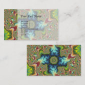 Speciaal - Fractale kunst Visitekaartje (Voorkant / Achterkant)