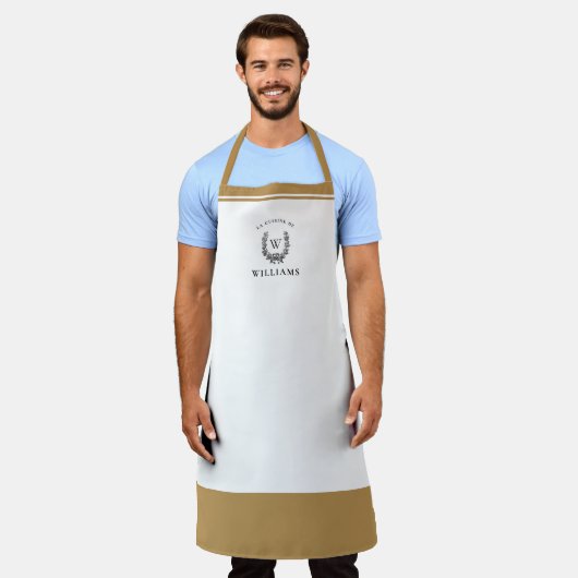 Speciaal Frans keukenplatform Schort (Gedragen)