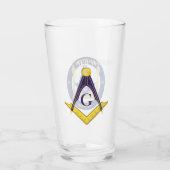Speciaal freemason glas (Achterkant)