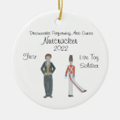 Speciaal Fritz/Solider/Flower Nutkraker Ceram Keramisch Ornament (Voorkant)