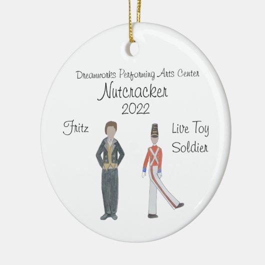 Speciaal Fritz/Solider/Flower Nutkraker Ceram Keramisch Ornament (Links)