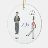 Speciaal Fritz/Solider/Flower Nutkraker Ceram Keramisch Ornament (Links)