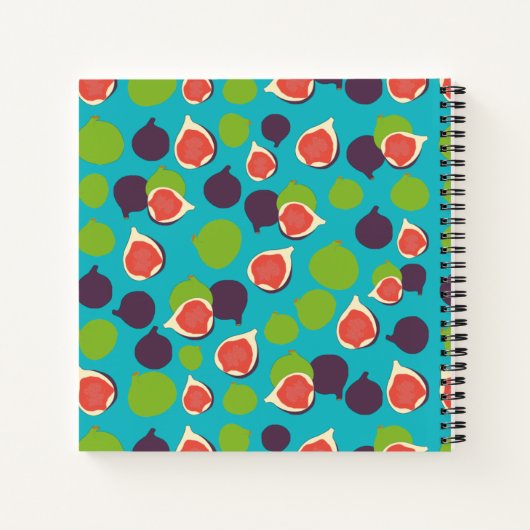 Speciaal fruitpatroonrecept voor de varkenszomer notitieboek (Achterkant)