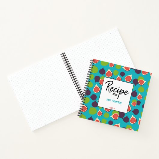 Speciaal fruitpatroonrecept voor de varkenszomer notitieboek (Binnen)