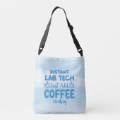 Speciaal Funny Lab-technicus/Phlebotomist Crossbody Tas (Achterkant)