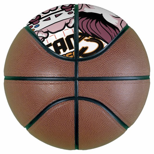 Speciaal gameontwerp met sociale afstanden basketbal (Rechts)