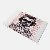 Speciaal gameontwerp met sociale afstanden deurmat (Schuin)