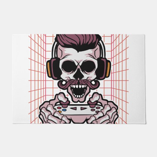 Speciaal gameontwerp met sociale afstanden deurmat (Voorkant)