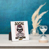 Speciaal gameontwerp met sociale afstanden fotoplaat (Insitu)