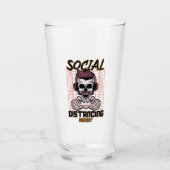 Speciaal gameontwerp met sociale afstanden glas (Voorkant)