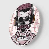 Speciaal gameontwerp met sociale afstanden grote klok (Hoek)