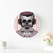 Speciaal gameontwerp met sociale afstanden grote klok (Huis)