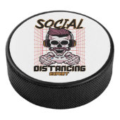 Speciaal gameontwerp met sociale afstanden hockey puck (3/4)