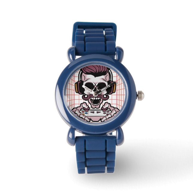 Speciaal gameontwerp met sociale afstanden horloge (Voorkant)