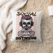 Speciaal gameontwerp met sociale afstanden kussen (Deken)