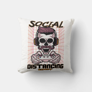 Speciaal gameontwerp met sociale afstanden kussen