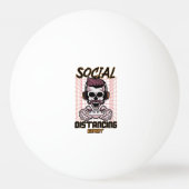 Speciaal gameontwerp met sociale afstanden pingpongbal (Achterkant)