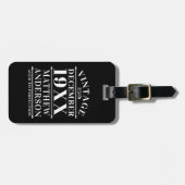 Speciaal geavanceerd bagagelabel (Voorkant horizontaal)