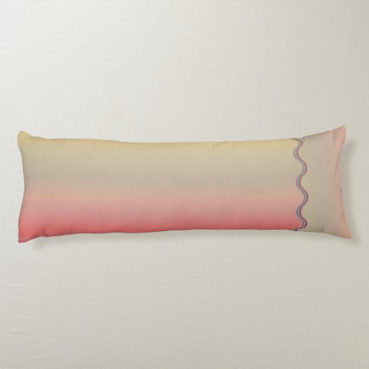 Speciaal gebogen neutraal golfproefblad lichaamskussen (Achterkant)