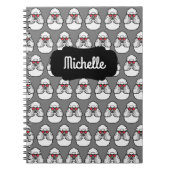 Speciaal gebundeld patroonsegment notitieboek (Voorkant)