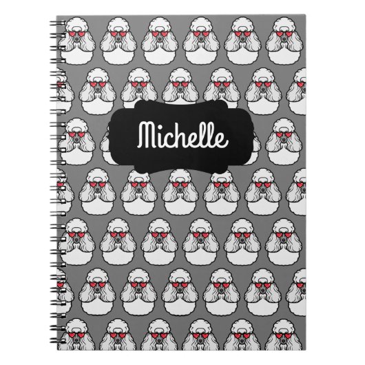 Speciaal gebundeld patroonsegment notitieboek (Voorkant)