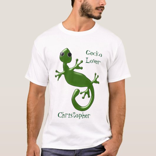 Speciaal Gecko-ontwerp T-shirt (Voorkant)