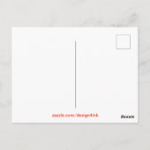 Speciaal geclassificeerde inktstempel briefkaart (Achterkant)